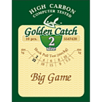 Крючок GC зеленый Big Game №6 (10шт) 5547422 *