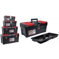 Комплект ящиков для инструментов с металлическим замком Intertool BX-0004 - 4шт
