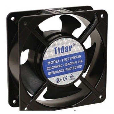 Вентилятор Tidar (220V, 0.29A) 150х150mm ( квадратный)