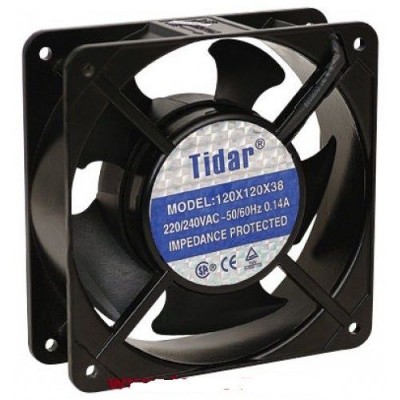 Вентилятор Tidar (220V, 0.14A) 120х120mm
