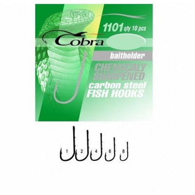 Крючок Cobra baitholder (10шт) 1101 №1 *