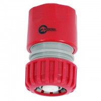 Конектор 1/2" с аквостопом для шланга 3/4" Intertool GE-1020