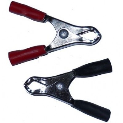 Зажим пружинный типа "Крокодил" 10 А (10 пар-упаковка)