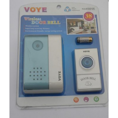 Звонок дистанционный беспроводной батареечный VOYE V004a