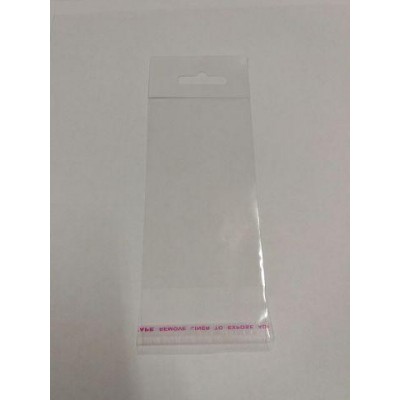 Пакет прозорий п/п європідвіс з липким краєм розмір 6х10,5+3 щільність 25 мкр 1000 шт/уп.