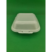 Ланч-бокс из ВПС с крышкой размер 150*152*60 белый HP-6 (250 шт)