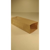 Пакет с дном бумажный 21,5*9*6,5  коричневый №12 (25 шт)