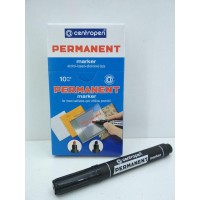 Маркер перманентный  1.0 -4,6mm скошенный  тм Centropen код8576 (10 шт)