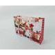 Бумажные новогодние пакеты большого размера горизонтальные 36х22х10 nBG-07 12 шт/уп.