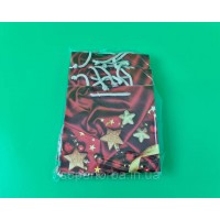 Бумажный подарочный пакет размер 16х16х8 12 шт/уп.