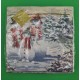 Новогодняя салфетка (ЗЗхЗЗ, 20шт) LuxyНГ Семья снеговиков (849) (1 пачка)