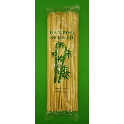 Палочки бамбуковые для шашлыка (200шт) 25 см 2.5mm (1 пачка)