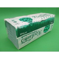 Листовое бумажное полотенце V/V зеленое(200 листов) Каховинка  (1 пачка)