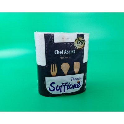 Бумажное полотенце (а2) SOFFIONE Chef Assist (1 пачка)