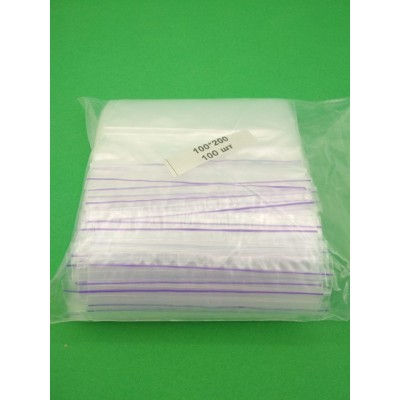 Пакет с замком Zip-lock 10х20 (100шт) (1 пачка) Пакет с замком Zip-lock 10х20 (100шт) (1 пачка)
