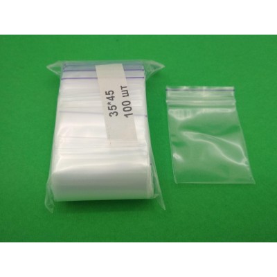 Пакеты струна с замком Zip-Lock 3,5см x 4,5см(100шт) (1 пачка) Пакеты струна с замком Zip-Lock 3,5см x 4,5см(100шт) (1 пачка)