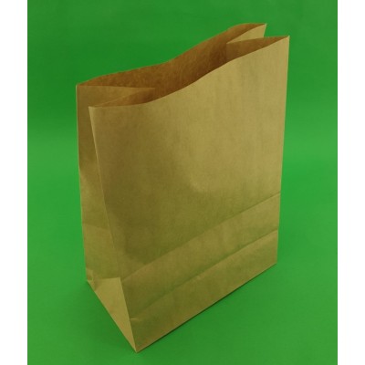 Пакет із дном паперовий 35*25*14 коричневий No20 (25 шт.)