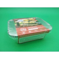 Комплект с крышками из фольги прямоугольные объём 430мл SP24L/5шт./уп.