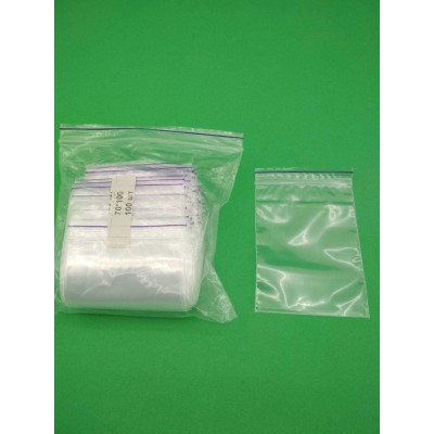 Пакет с замком Zip-lock  7х10(100шт) (1 пачка)