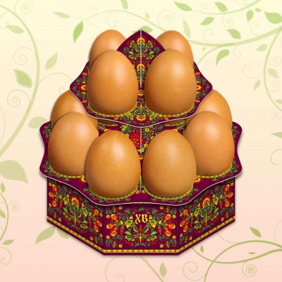 Декоративная подставка для яиц №12.1 