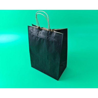 Пакет КВАДРАТНОЕ ДНО 26*35*15 цветной с ручкой №42 (25 шт)