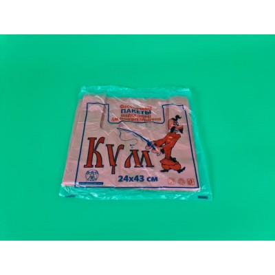 Полиэтиленовый пакет майка 24*43 Кум Красная(100шт) (1 пачка) Полиэтиленовый пакет майка 24*43 Кум Красная(100шт) (1 пачка)