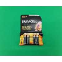 Батарейка Duracell (ААA R3) алкалиновые (Б-4) (4 шт)