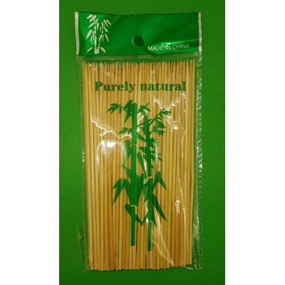 Палочка для шашлыка бамбуковые (100шт) 15см 2.5mm (1 пачка)