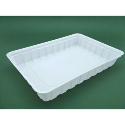 Упаковка для суши ПС-61 Белая размер 27,5*19,5*40 (50 шт)
