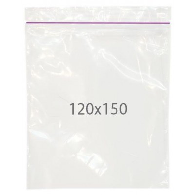 Пакет с замком Zip-lock 12х15 (100шт) (1 пачка)