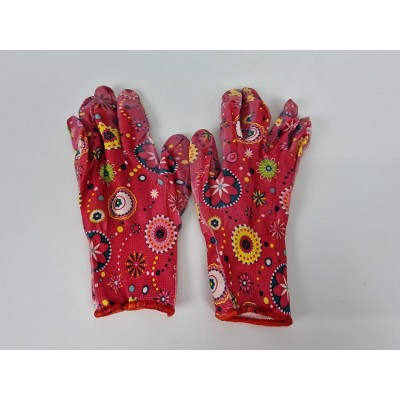 Хозяйственные перчатки с силиконовым покрытием 