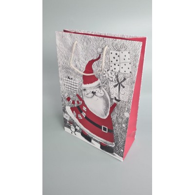 Большой бумажные пакет вертикальный 25/37/8 новогодний -026 (12 шт) Большой бумажные пакет вертикальный 25/37/8 новогодний -026 (12 шт)