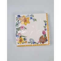 Пасхальная бумажная двухслойная салфетка (ЗЗхЗЗ, 16шт)  La Fleur 
