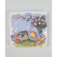 Пасхальная бумажная двухслойная салфетка (ЗЗхЗЗ, 16шт)  La Fleur 