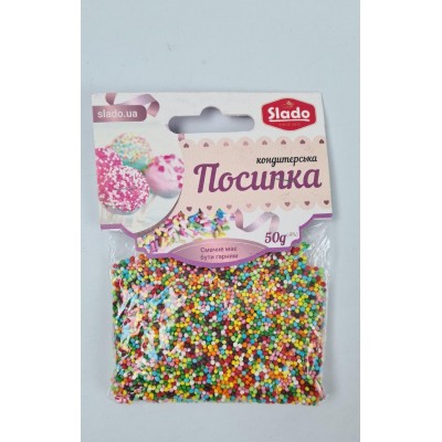 Посыпка кондитерская  50грм Фейерверк П110 (1 шт)