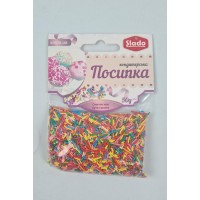 Посыпка кондитерская 50грм МИКС цветной П812 (1 шт)
