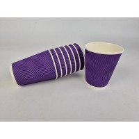 Стакан гофрированный 400мл(12oz) 