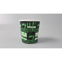 Бумажные одноразовые стаканы 110 мл  Юнита TEA зеленый (50 шт)
