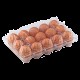 Упаковка для куриных яиц 15 ячеек  (50 шт)