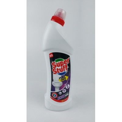 Гель для чистки унитазов SUPER STUFF 1000мл, MAX POWER (1 шт)