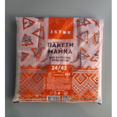 Майка фасовочная п/э №24*42 Групласт (Исток)(200шт) (1 пачка)