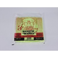 Майка п/э №22*40 Золотая Середина Салатовая (100шт) (1 пачка)
