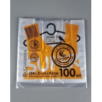 Майка фасовочная п/э №24*43 Сomserv(100шт) NEW (1 пачка)