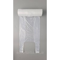 Рулон Майка фасовочная п/э №22х42 6 mic T-shirt (200шт) (1 рул)