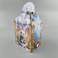 Новогодняя подарочная картонная упаковка для конфет (700грм) №230 