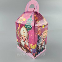 Новогодняя подарочная картонная упаковка для конфет (700грм) №229 