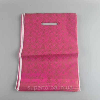 Пакеты с вырубной ручкой (25*35+3)