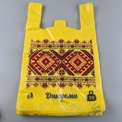 Пакет Майка п/э (30х50) Вышиванка 