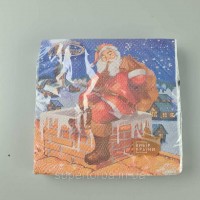 Новогодняя салфетка (ЗЗхЗЗ, 16шт) La Fleur Новогодняя салфетка (ЗЗхЗЗ, 16шт) La Fleur