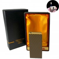 Зажигалка подарочная Вафли Шоколадные (обычное пламя 